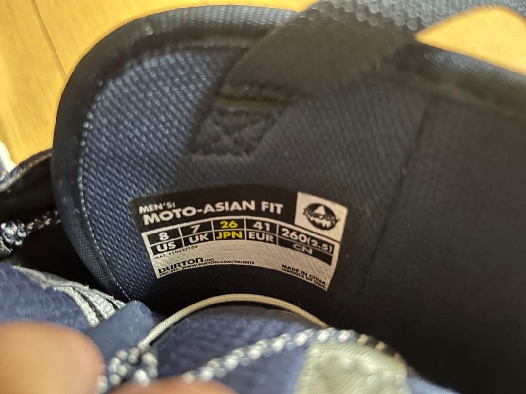 スノボ　バートンBURTON　ブーツ　26センチ