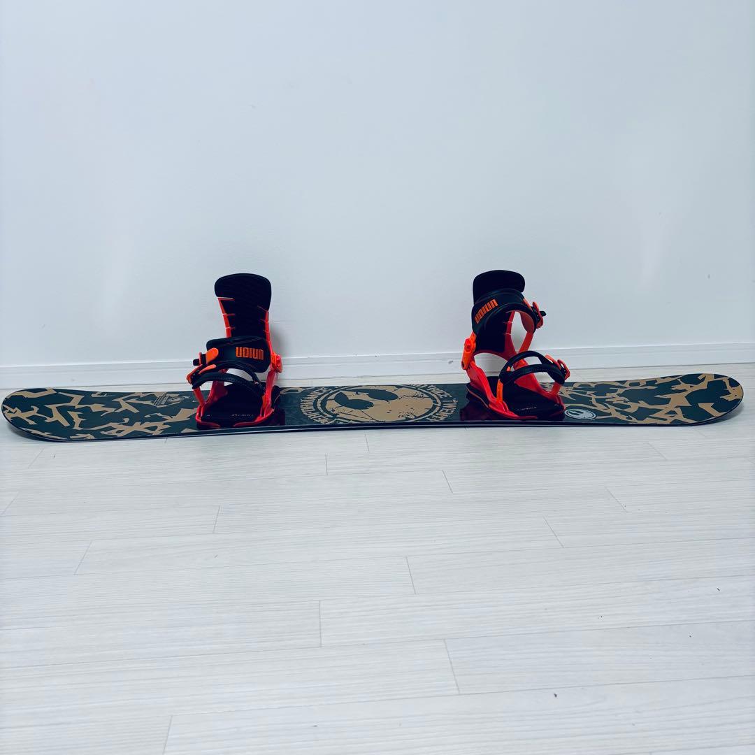 RICE28 152 × UNION CONTACT ビンディング　スノボセット