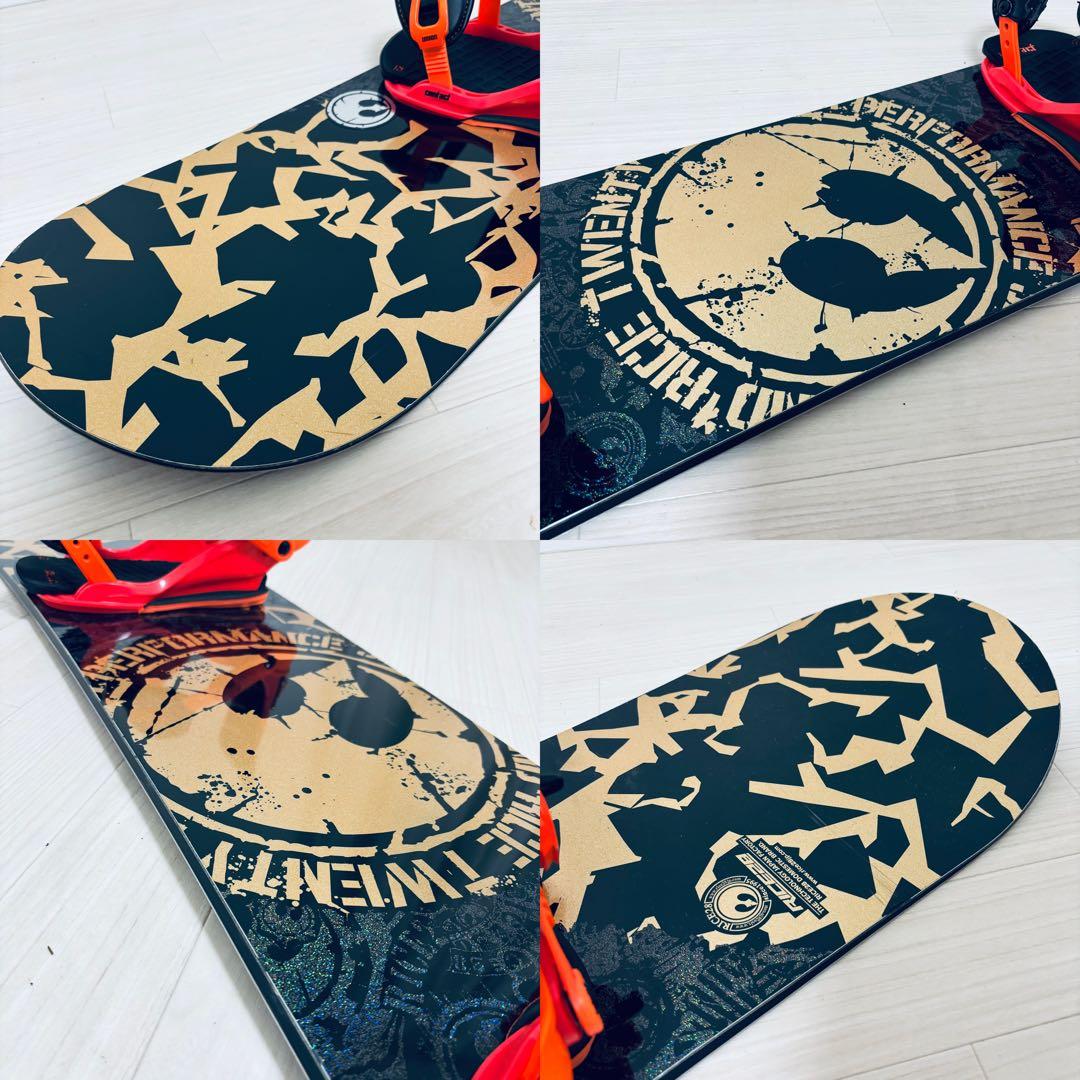 RICE28 152 × UNION CONTACT ビンディング　スノボセット