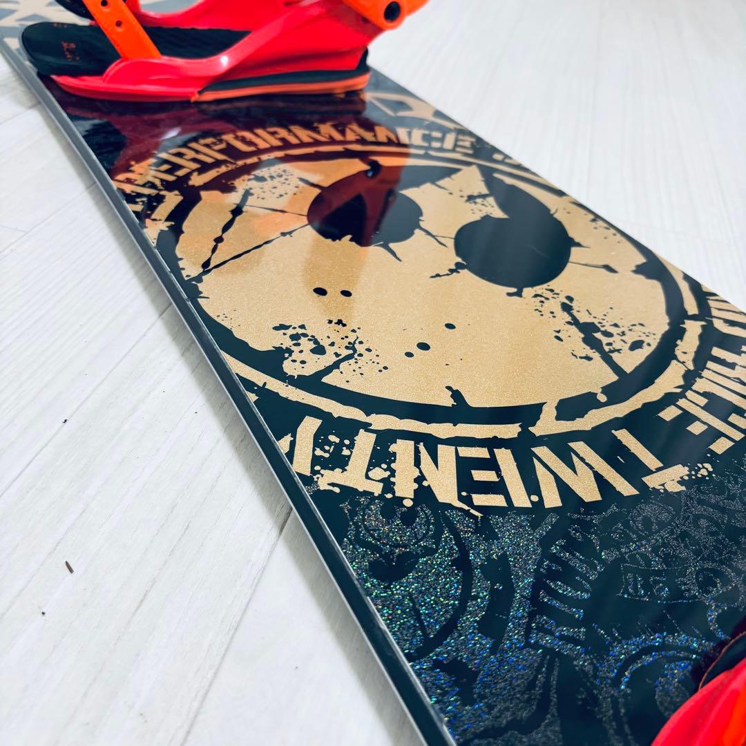 RICE28 152 × UNION CONTACT ビンディング　スノボセット