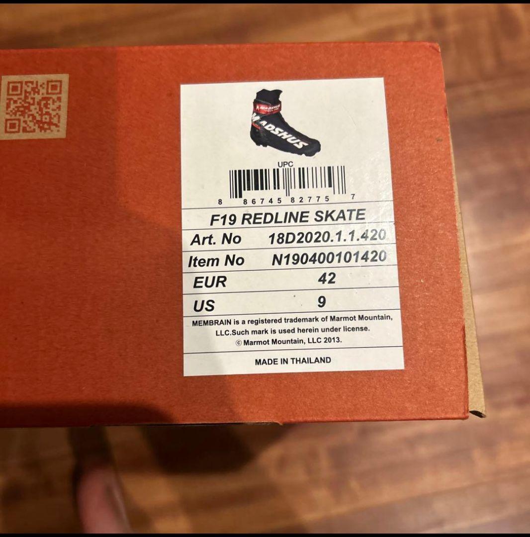 MADSHUS REDLINE クロスカントリースキー ブーツ 26.5cm