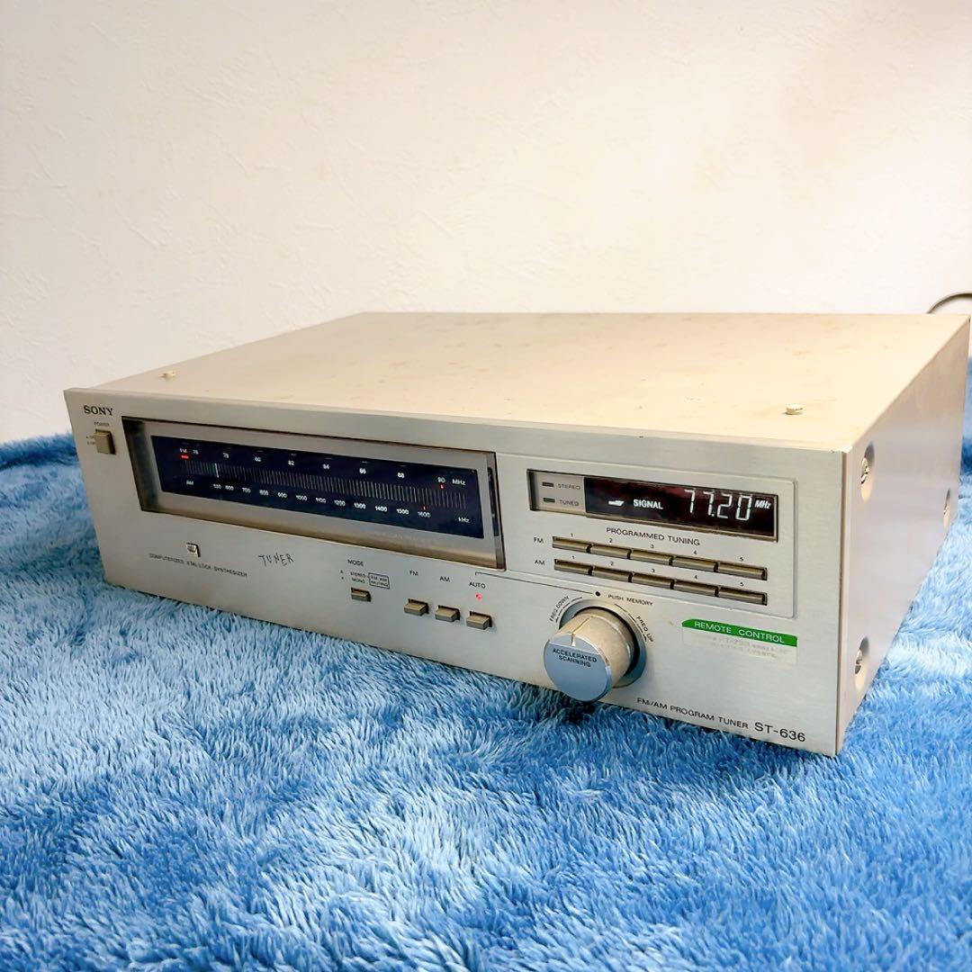 SONY ソニー FM/AM プログラムチューナー ST-636