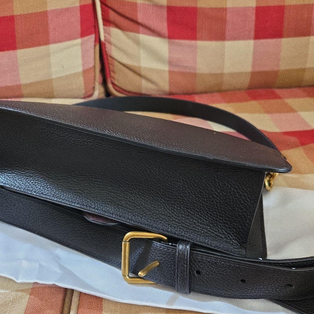 コーチタビーショルダー黒