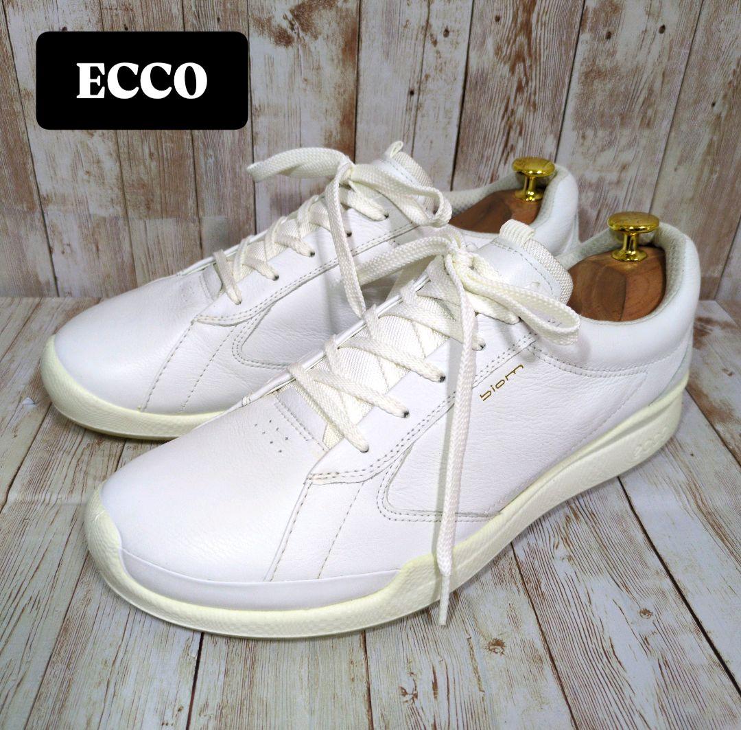 美品✨【ECCO】ゴルフシューズ☆42☆BIOM HYBRID☆ホワイト