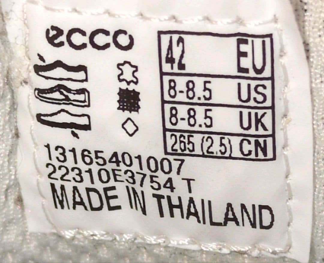 美品✨【ECCO】ゴルフシューズ☆42☆BIOM HYBRID☆ホワイト