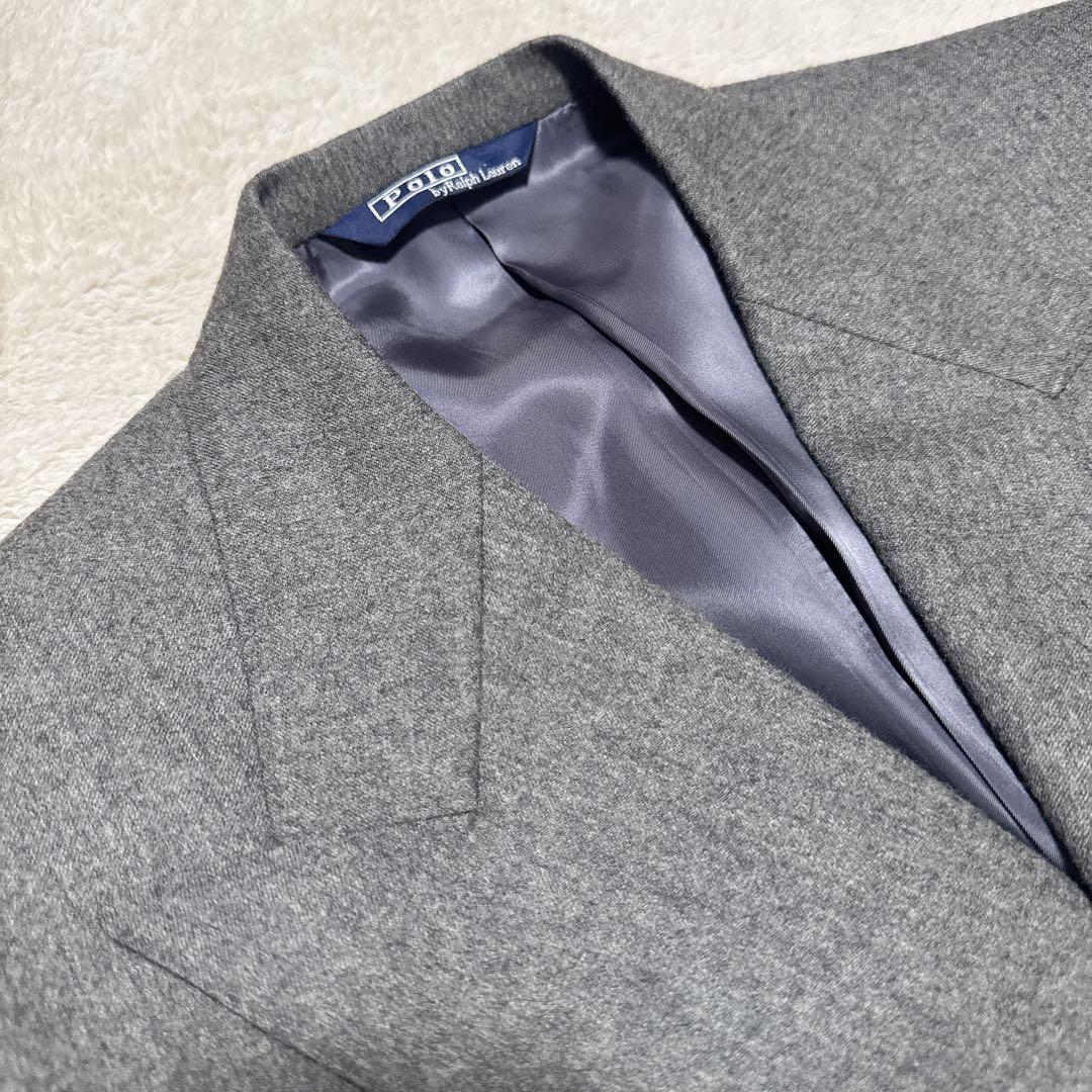 Polo Ralph Lauren ダブルスーツ グレー AB6 XL相当