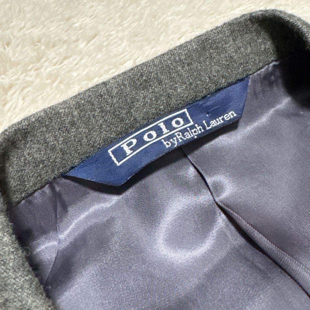 Polo Ralph Lauren ダブルスーツ グレー AB6 XL相当