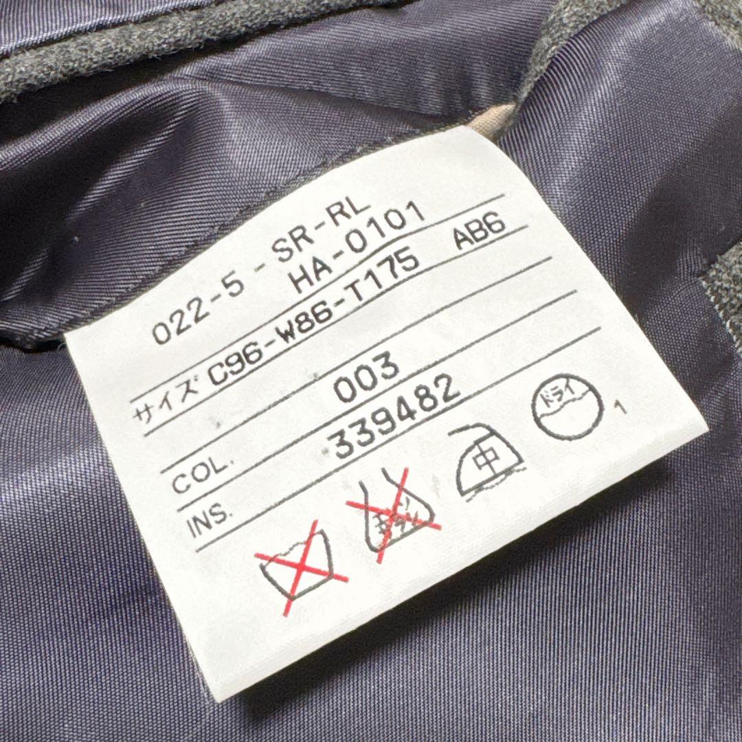 Polo Ralph Lauren ダブルスーツ グレー AB6 XL相当