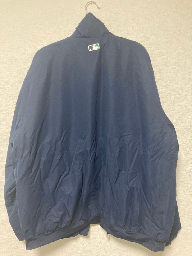 2010Majesticマリナーズ ナイロンジャケット MLB 状態良 XL
