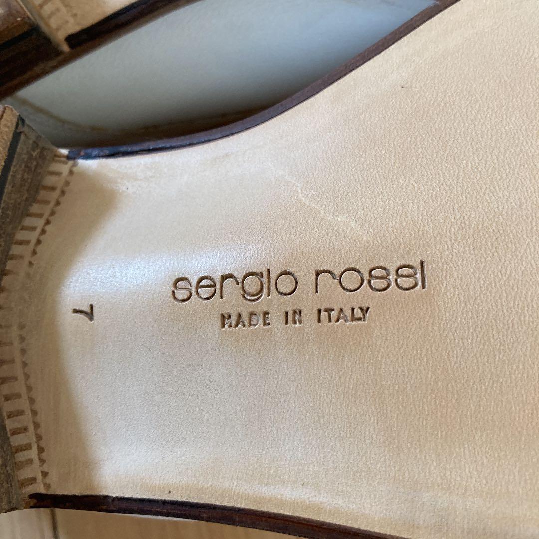 ⭐︎ hts.co.ltd⭐︎ 新品未使用　セルジオロッシ革靴白 Size 7