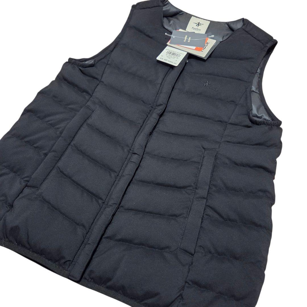 【新品未使用タグ付】Foxfire ダウンベスト PFユニット ブラック M