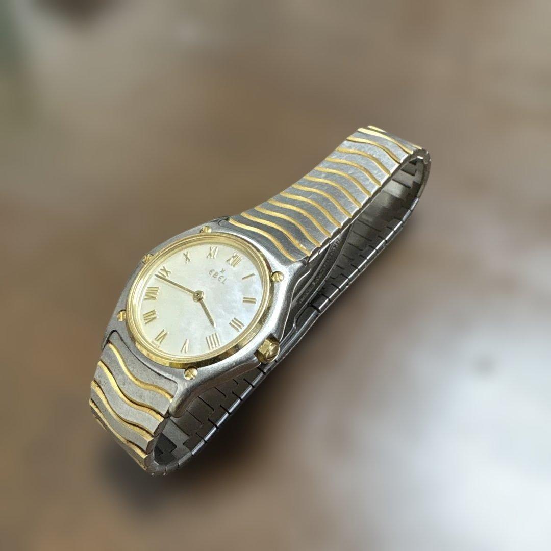 Ebel アナログ 腕時計 シルバー/ゴールド