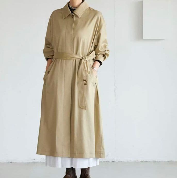 北欧暮らしの道具店 こんなの欲しいを、詰め込んで 着こなしきまる トレンチコート