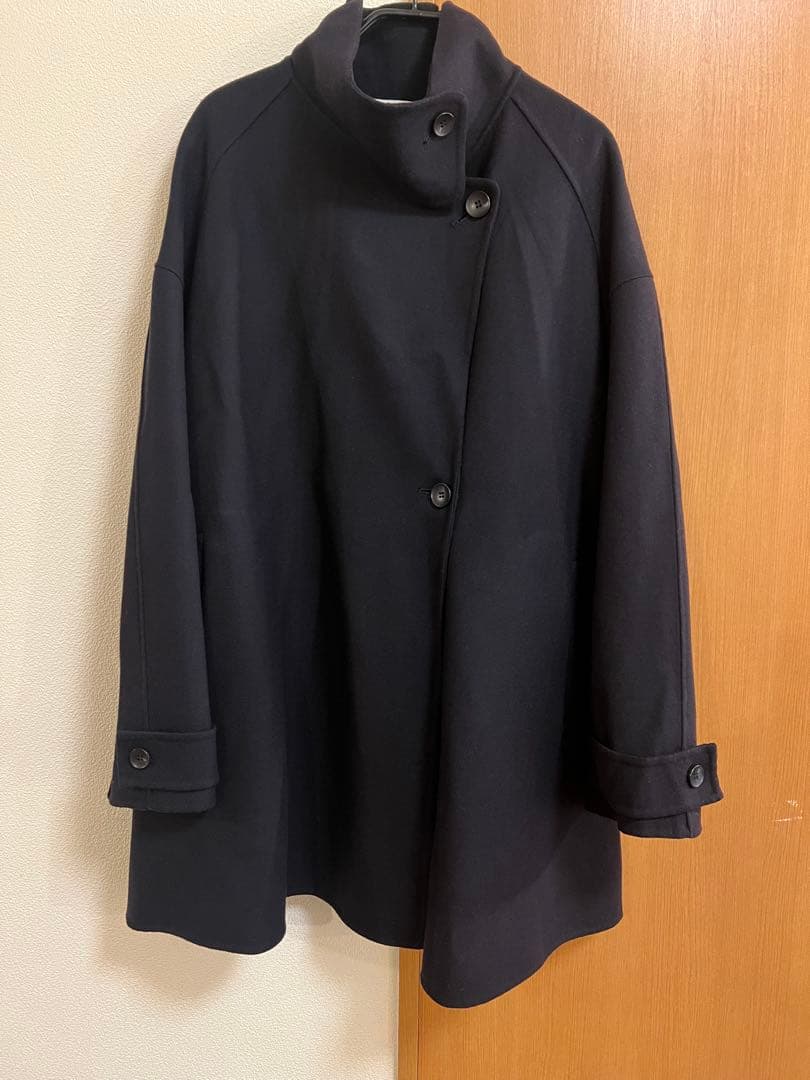アンクレイヴ　uncrave テントラインコート　ネイビー　未使用