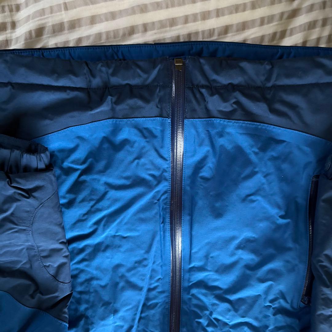 モンベル　スキーウェア　130 パウダーステップジャケット　パウダーライトビブ