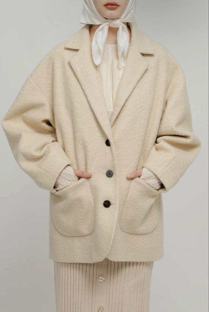 マロン　SOFT WOOL TAILOR COAT アウター　コート