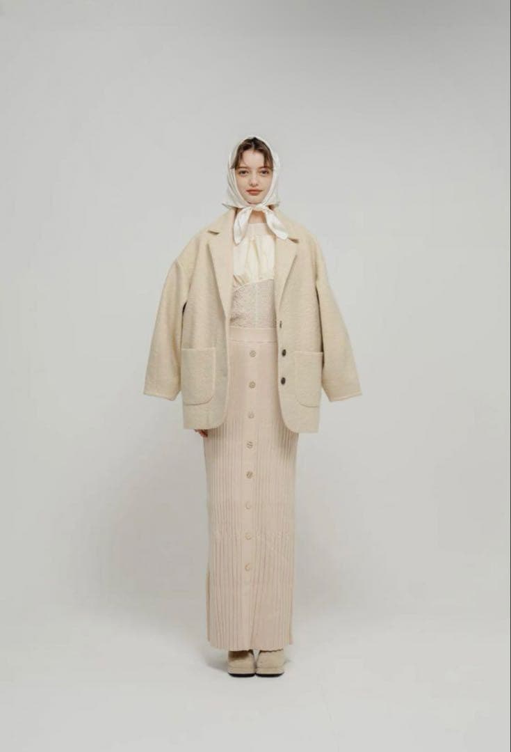 マロン　SOFT WOOL TAILOR COAT アウター　コート