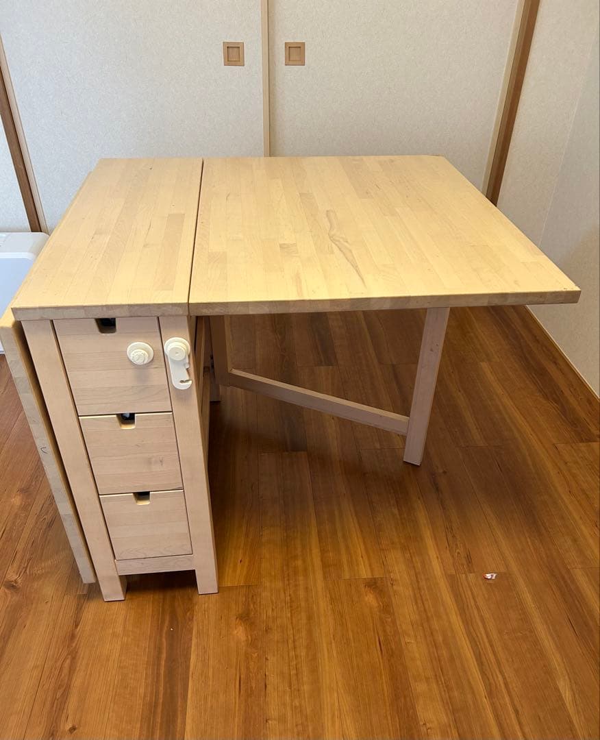 【最終値下げ】IKEA ノールデン ゲートレッグテーブル　バタフライテーブル