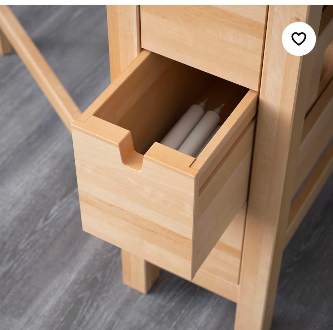 【最終値下げ】IKEA ノールデン ゲートレッグテーブル　バタフライテーブル