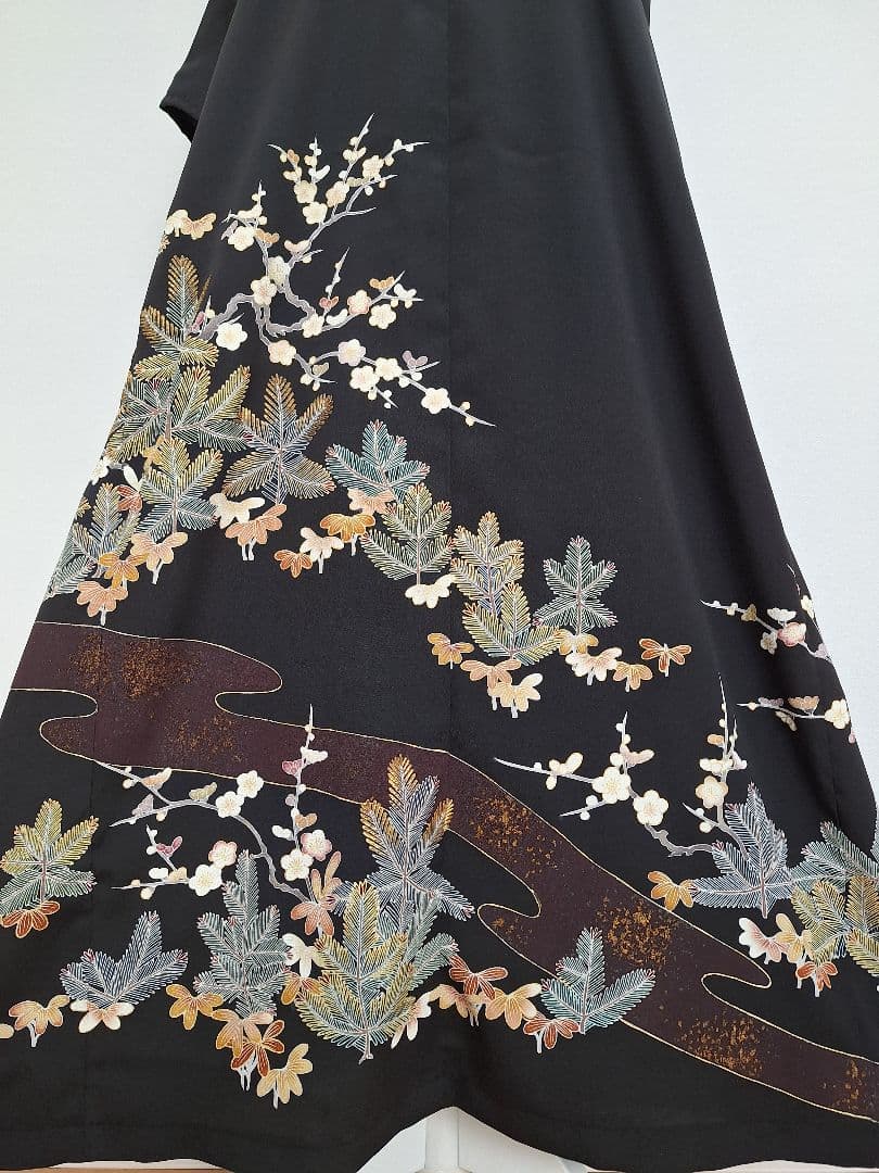 着物リメイクワンピース3675