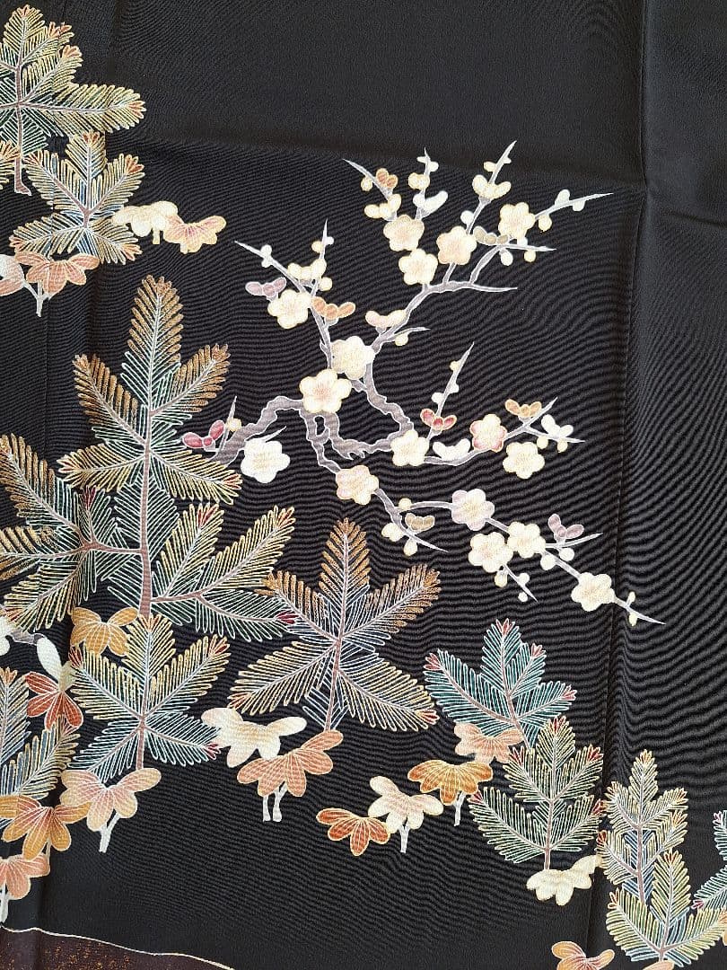 着物リメイクワンピース3675