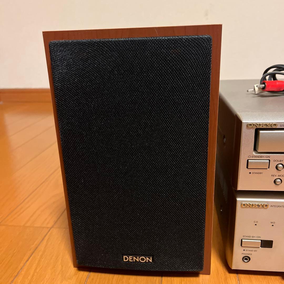 ONKYOアンプ、カセットデッキ、DENONスピーカーセット