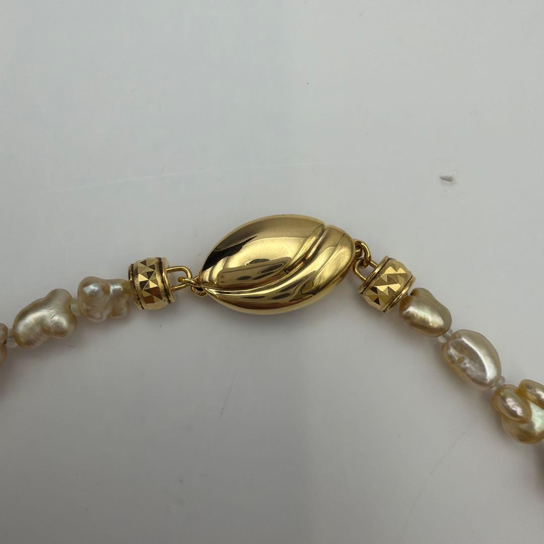 鑑定書付き‼︎ 南洋真珠パールネックレス　Y