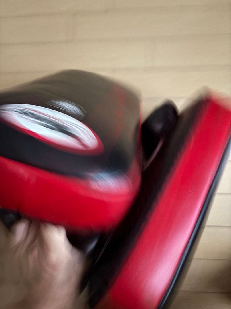 TWINS SPECIAL キックミット 黒/赤