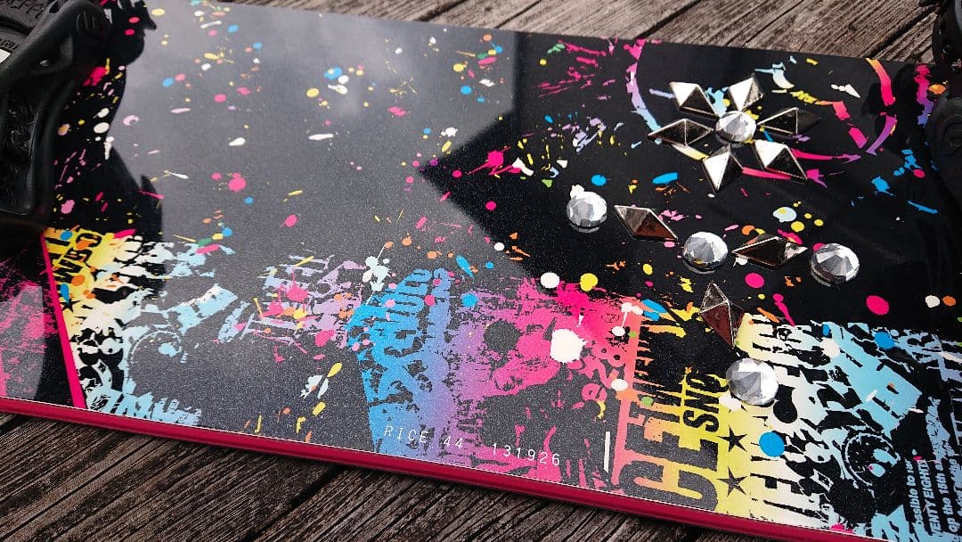 スノーボード 2点セット RICE28 TWIN GIRLS 144 FLUX