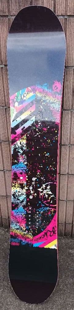 スノーボード 2点セット RICE28 TWIN GIRLS 144 FLUX