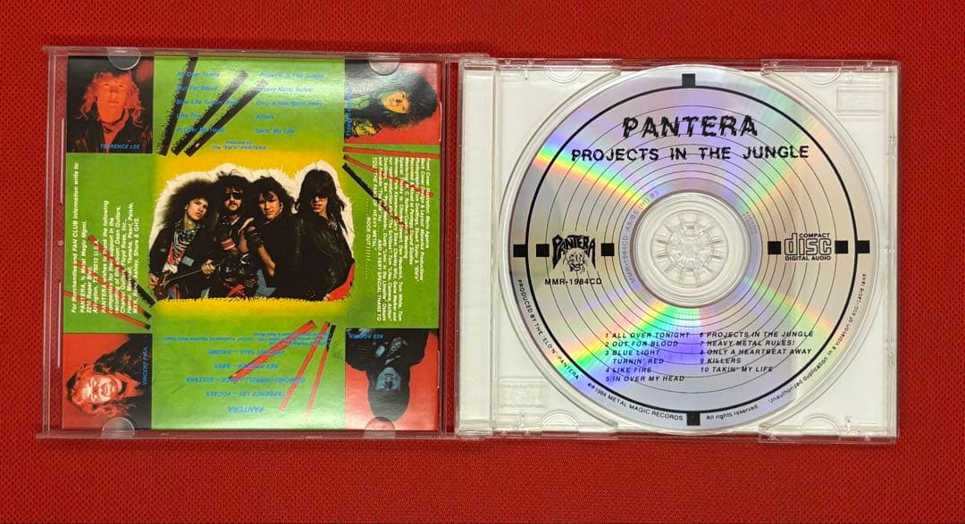 PANTERAパンテラ　全スタジオアルバム9枚1st〜9th インディーズ盤