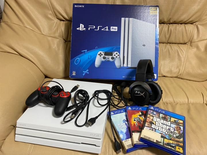 PS4Proホワイト、1TB