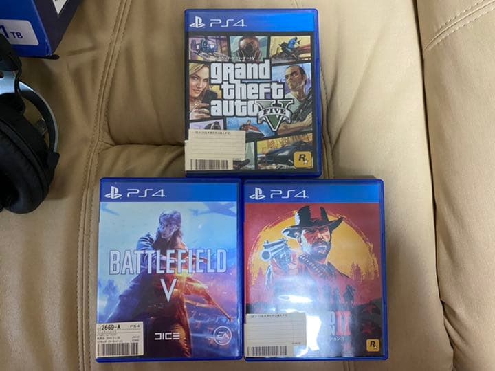 PS4Proホワイト、1TB