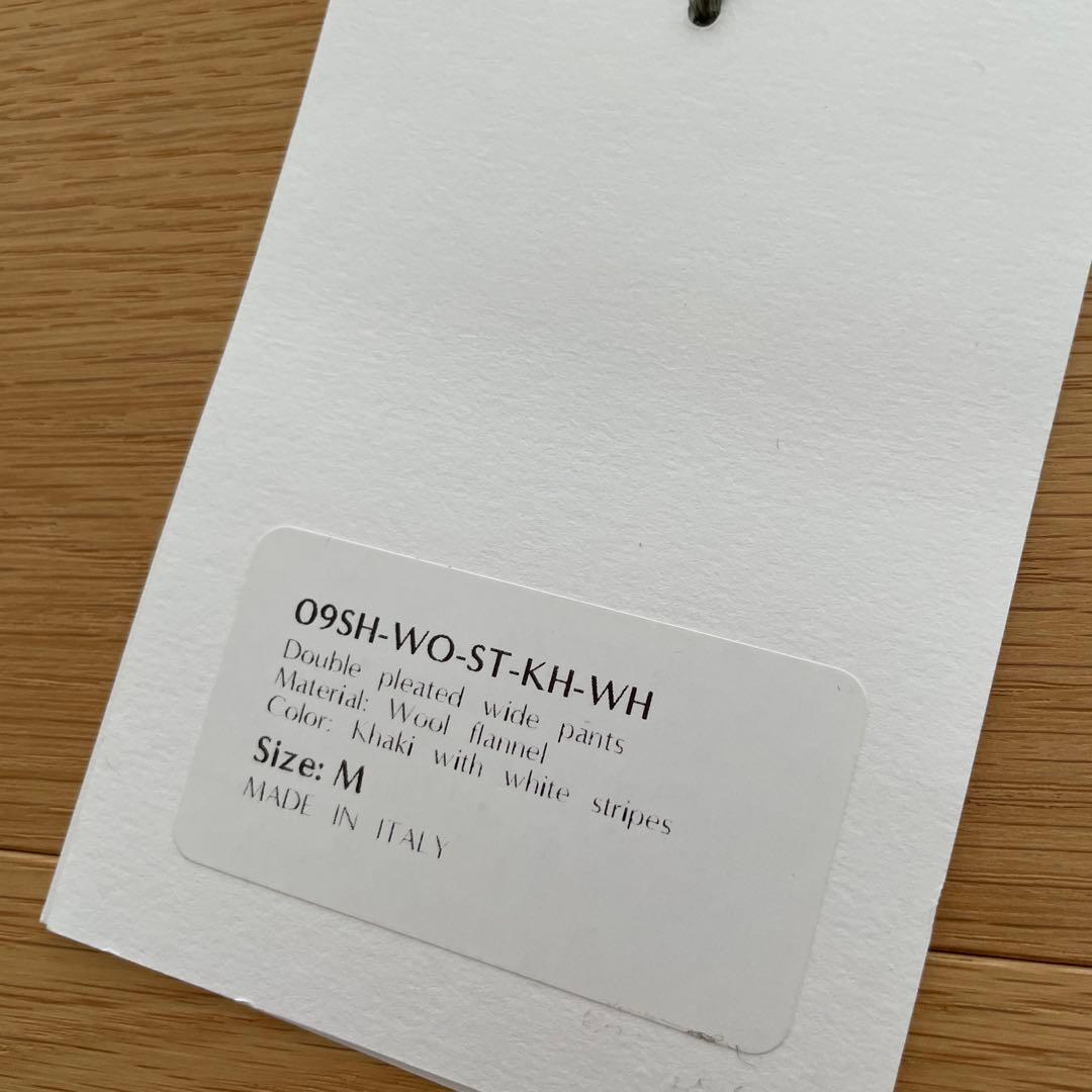 パンツ Cristaseya 22AW doublepleated wide pants