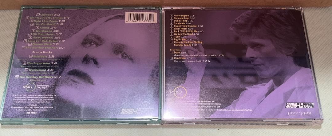 David Bowie デビッド・ボウイ CD アメリカRYCO盤11作品セット