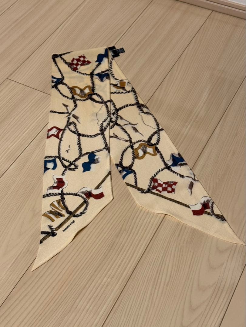 SHIPS fratelli luigi シルクスカーフ