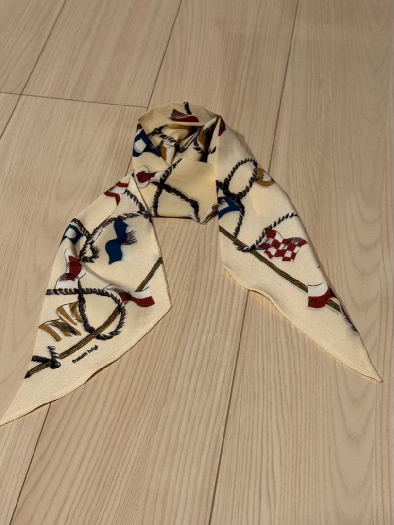 SHIPS fratelli luigi シルクスカーフ