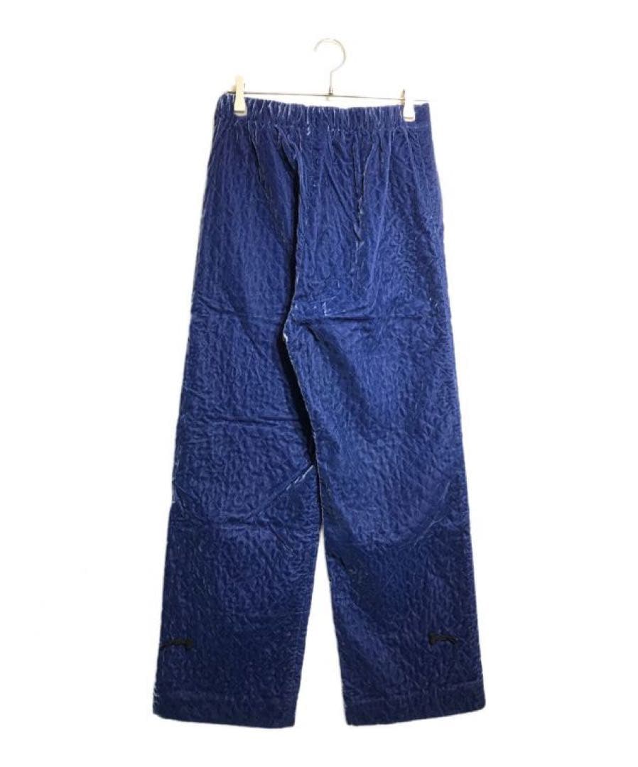 ロク6(ROKU)VELOR QUILTED PANTS/パンツ