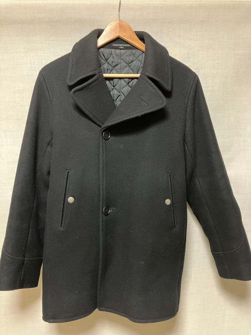 CELT&Cobra ブラック ピーコート Sサイズ　ブランキージェットシティ