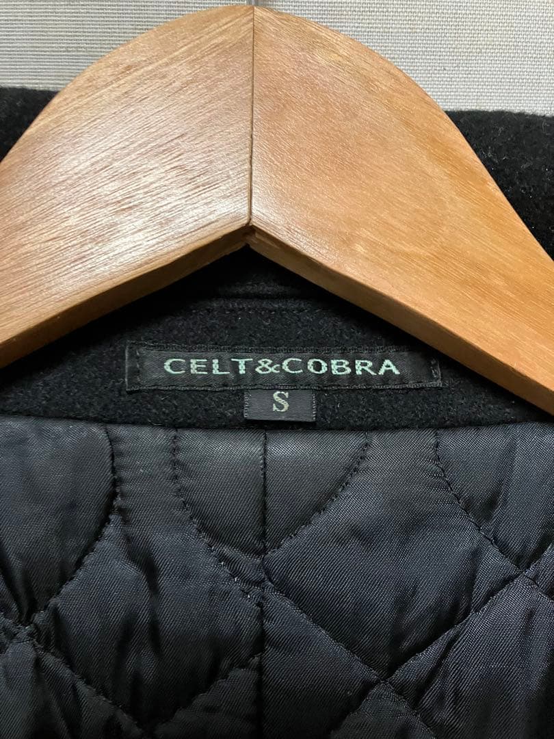 CELT&Cobra ブラック ピーコート Sサイズ　ブランキージェットシティ