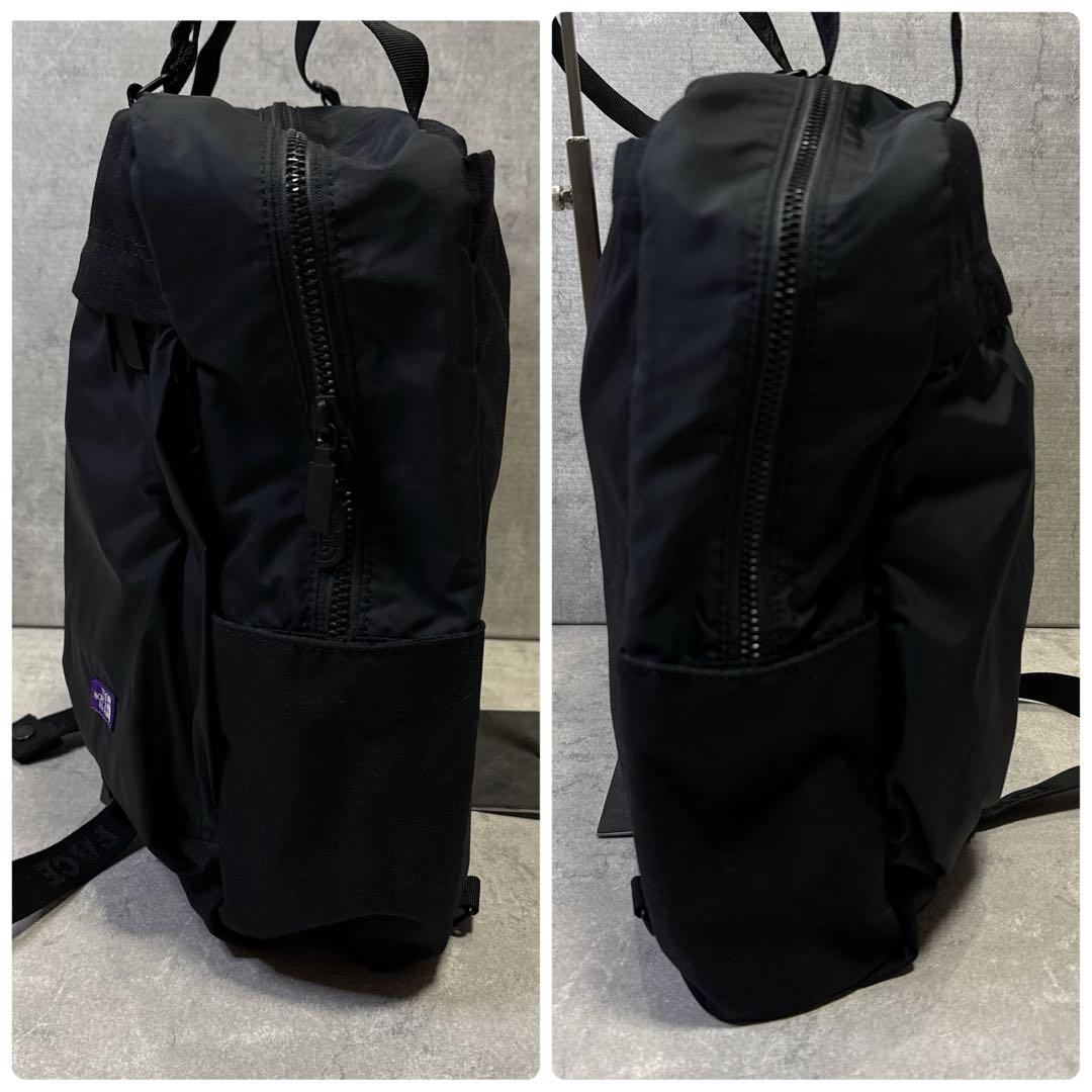 【極美品 】ノースフェイス パープルレーベル 3WAYバッグ 黒 ビジネス