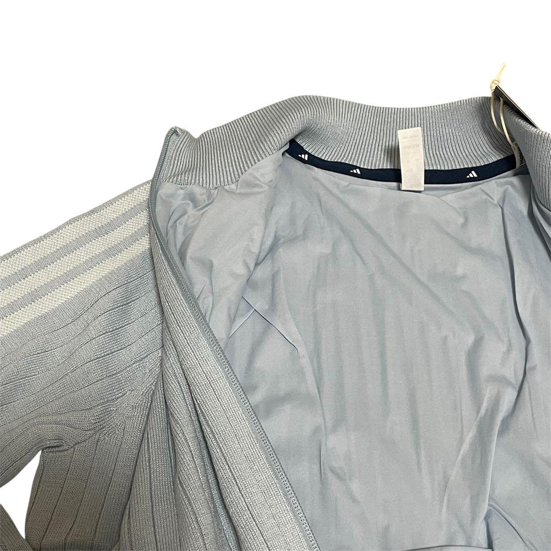 【新品】adidas レディース スウェットセット ライトブルー