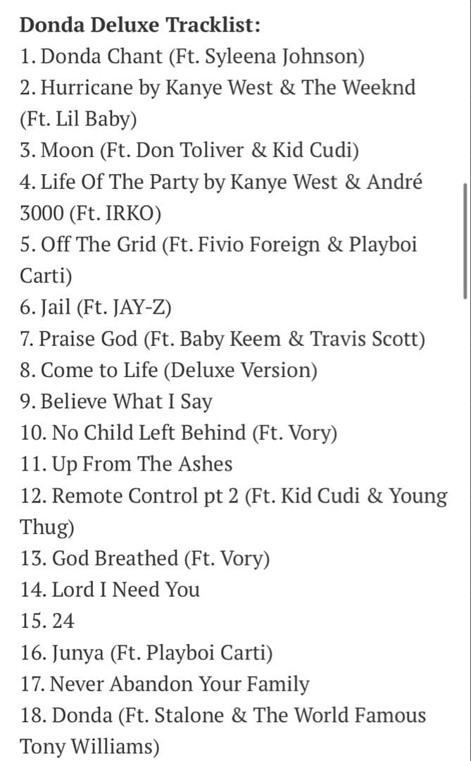 ⚠️訳あり新品未開封Kanye West/Donda Deluxe 4枚組レコード