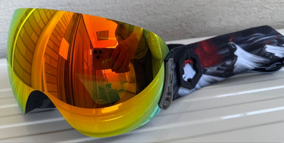 OUTOFゴーグルOPEN fuoco他スペアレンズ3枚専用ケースセット