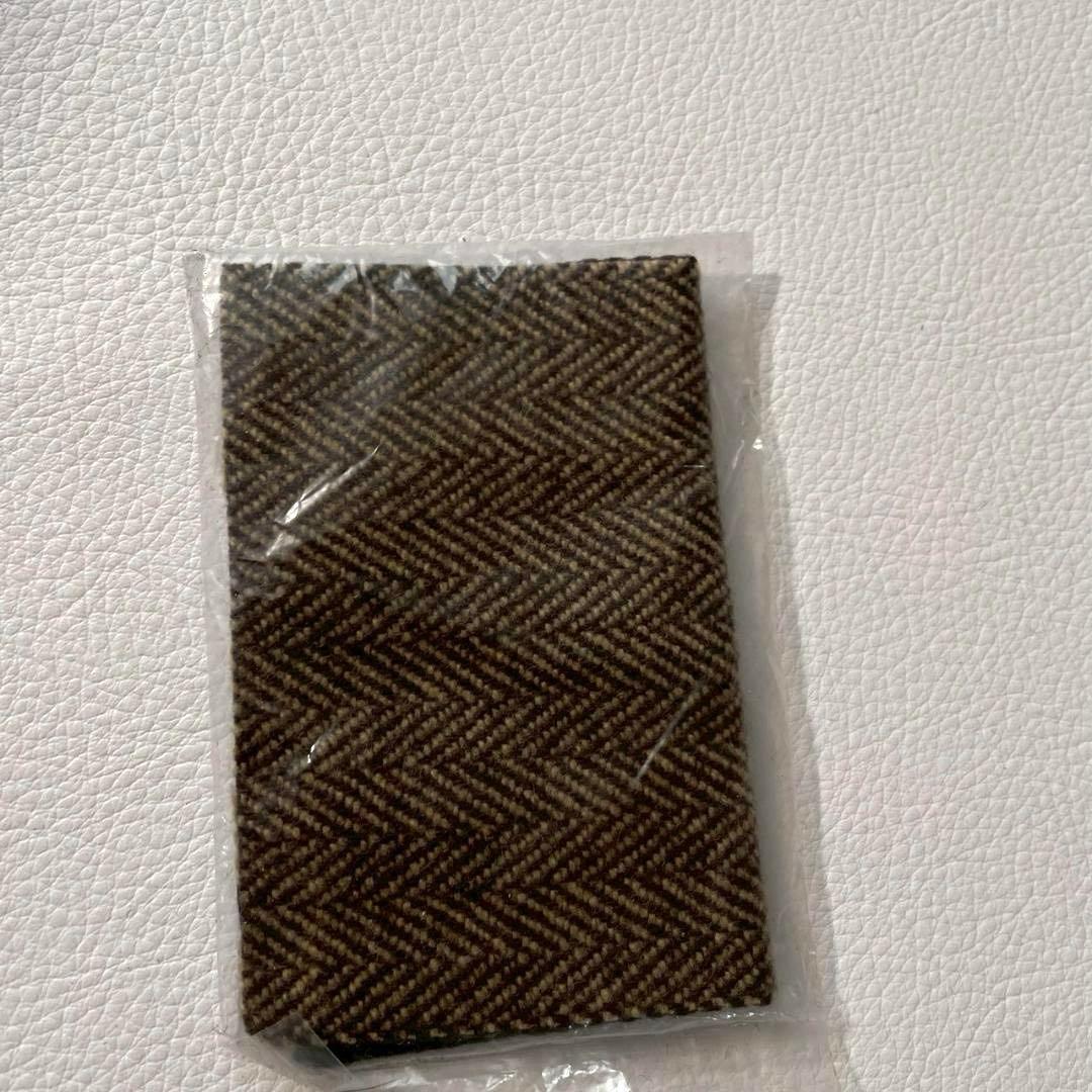 【ルー】marka ウール カシミヤ混 ヘリンボーン ピーコート ブラウン