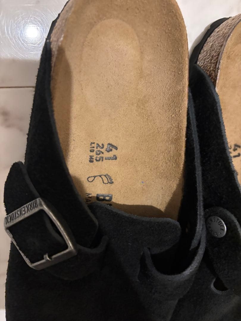 BIRKENSTOCK ブラックサンダル