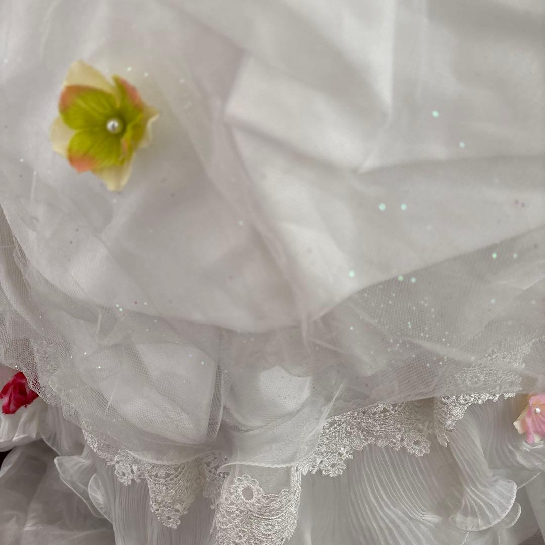 七歳　Ramoセレモニードレス　ホワイト