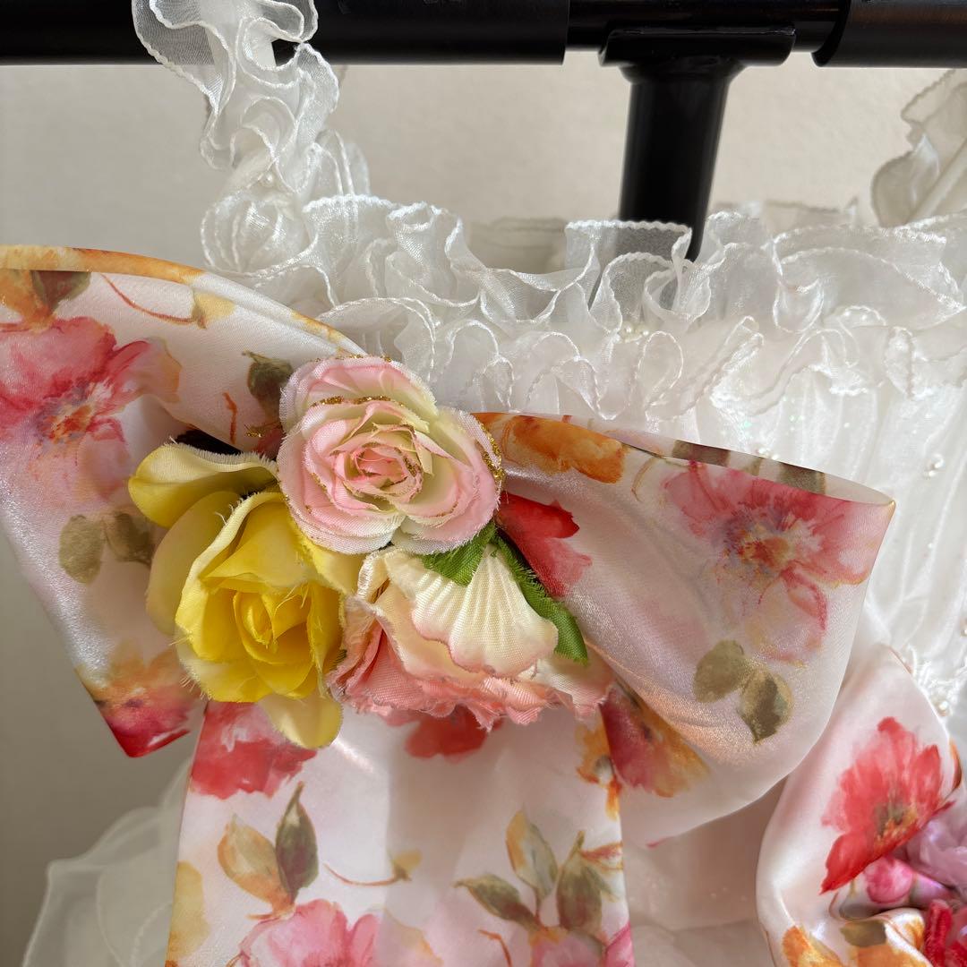 七歳　Ramoセレモニードレス　ホワイト