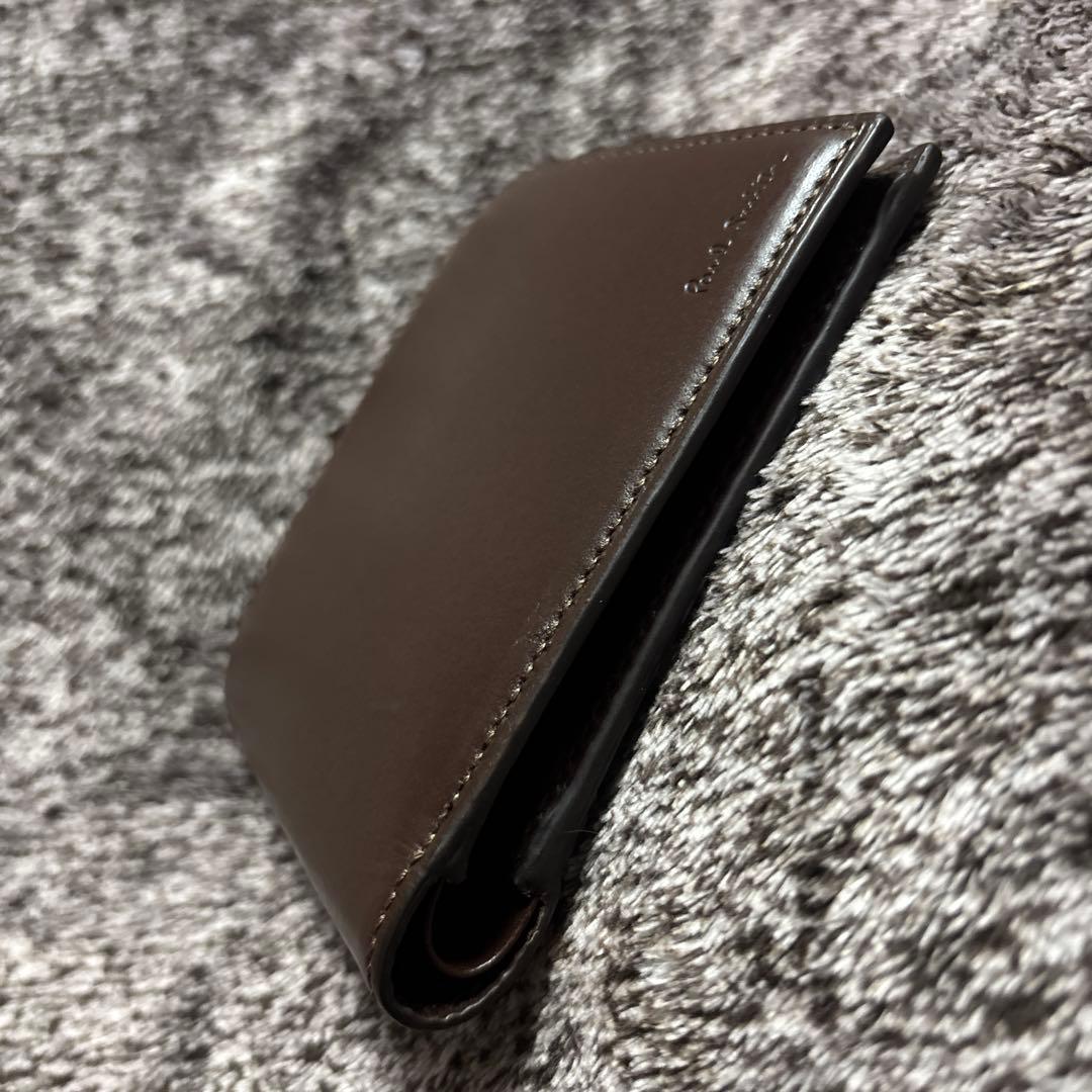 あ*ね様 【未使用保管品】ポールスミス　二つ折り財布　ダークブラウン