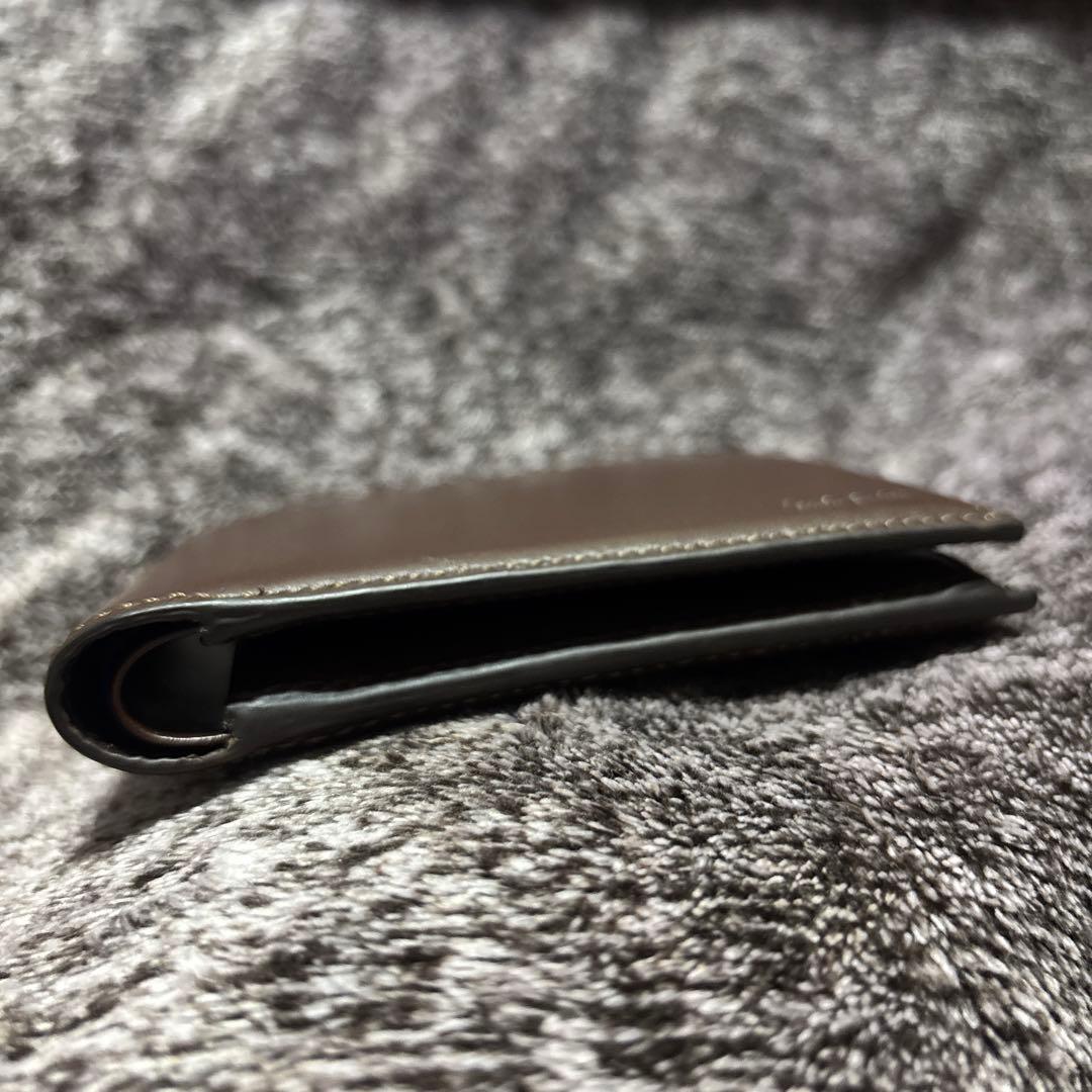 あ*ね様 【未使用保管品】ポールスミス　二つ折り財布　ダークブラウン